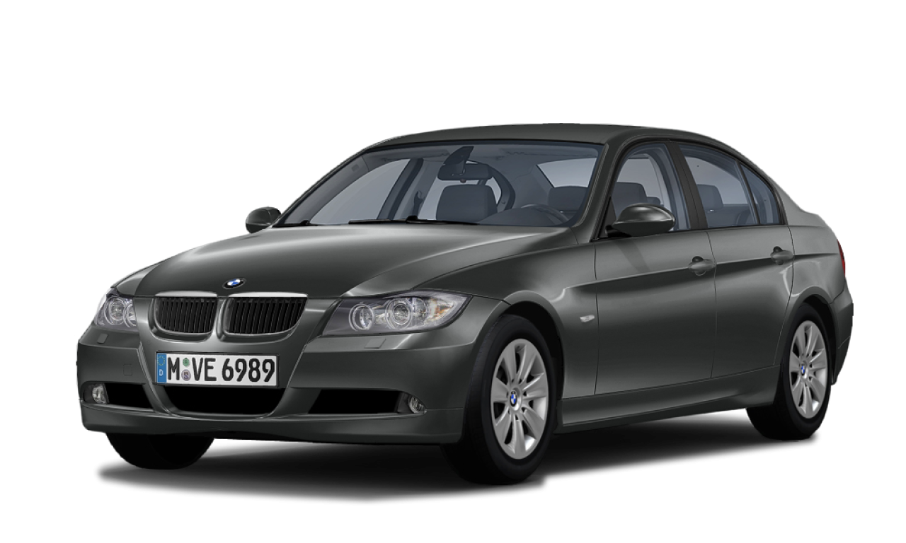 Exterior of 2005 BMW 320i (E90), VIN WBAVA71020VA37595