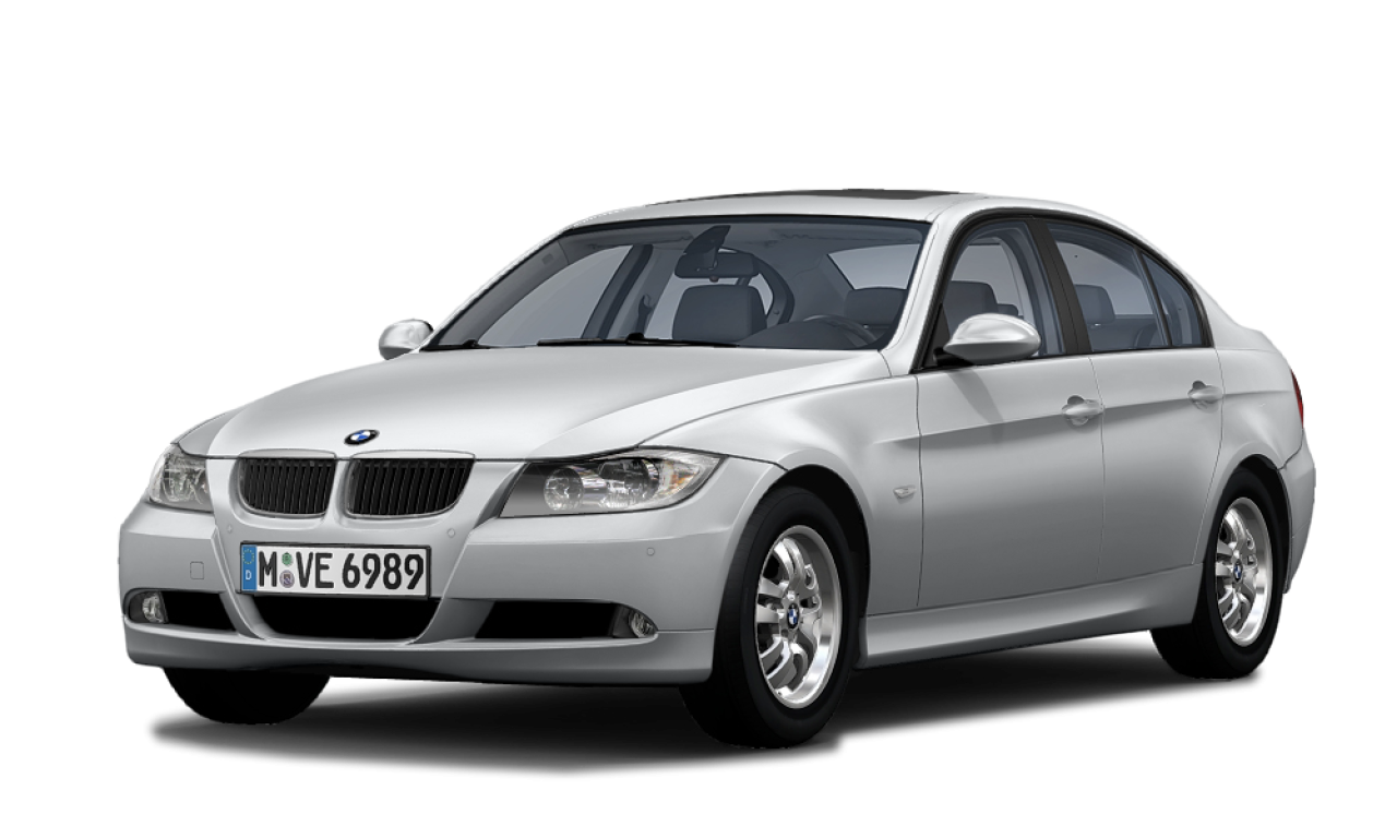 Exterior of BMW 320d (E90), VIN WBAVC31080PY65400