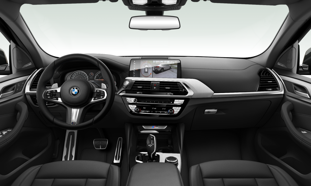 Interior of BMW X4 M40d (G02), VIN WBAVJ710X0LA89889
