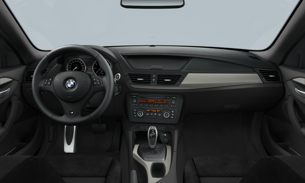 Interior of 2011 BMW X1 xDrive25i (E84), VIN WBAVL52030VP33604