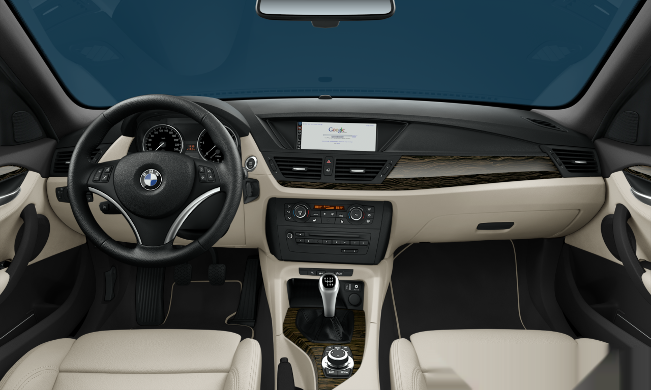 Interior of BMW X1 sDrive20d (E84), VIN WBAVN32070VP53059