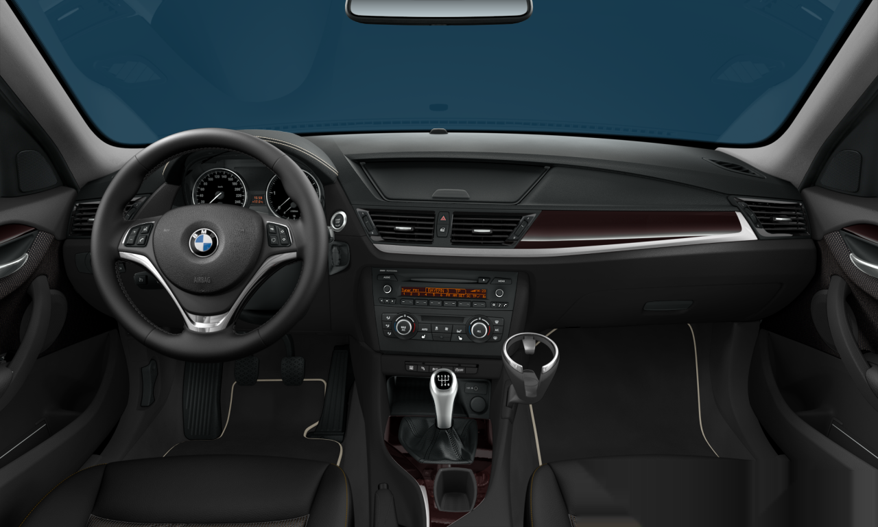 Interior of BMW X1 sDrive18d (E84), VIN WBAVN71060VX14634