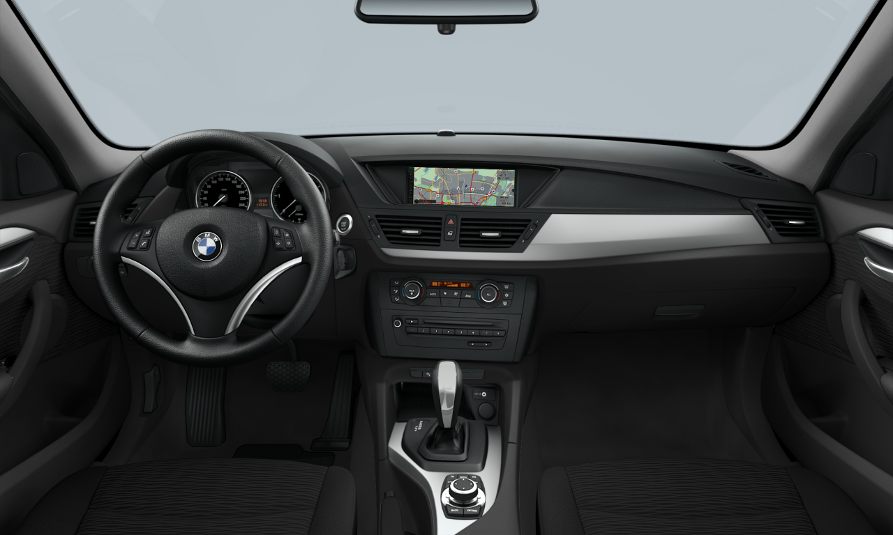 Interior of BMW X1 sDrive23d (E84), VIN WBAVP51080VP40876