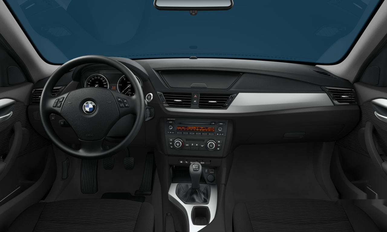 Interior of BMW X1 xDrive20d (E84), VIN WBAVP91060VV59086