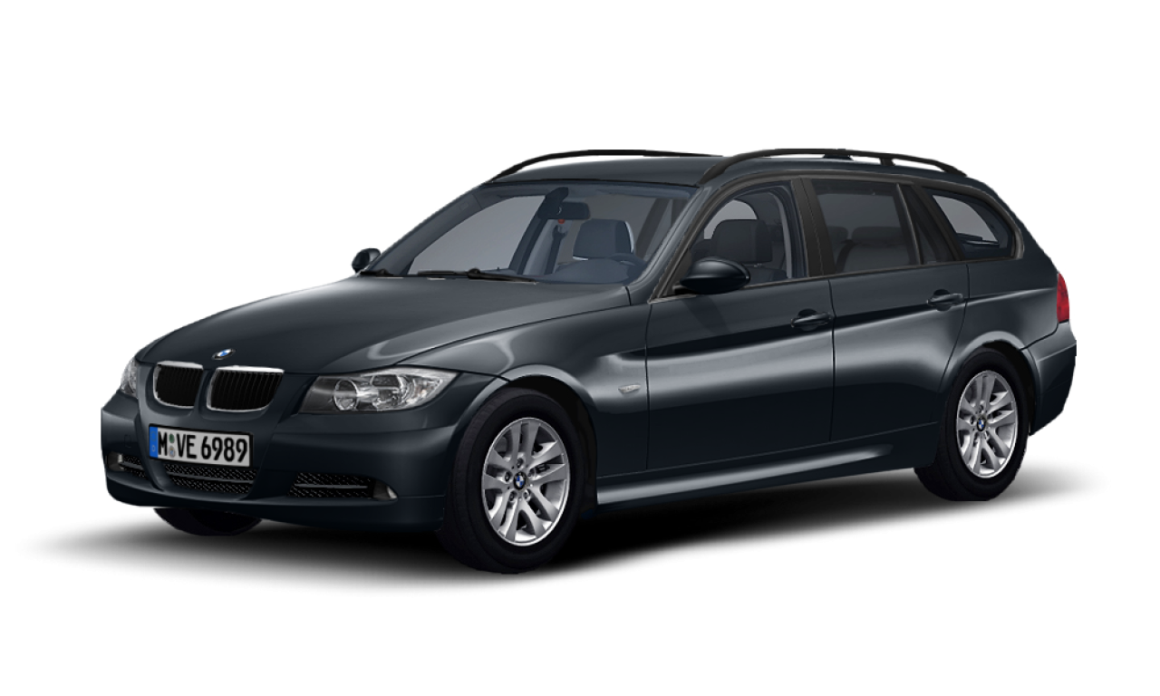 Exterior of BMW 318d (E91), VIN WBAVU11020KW88650
