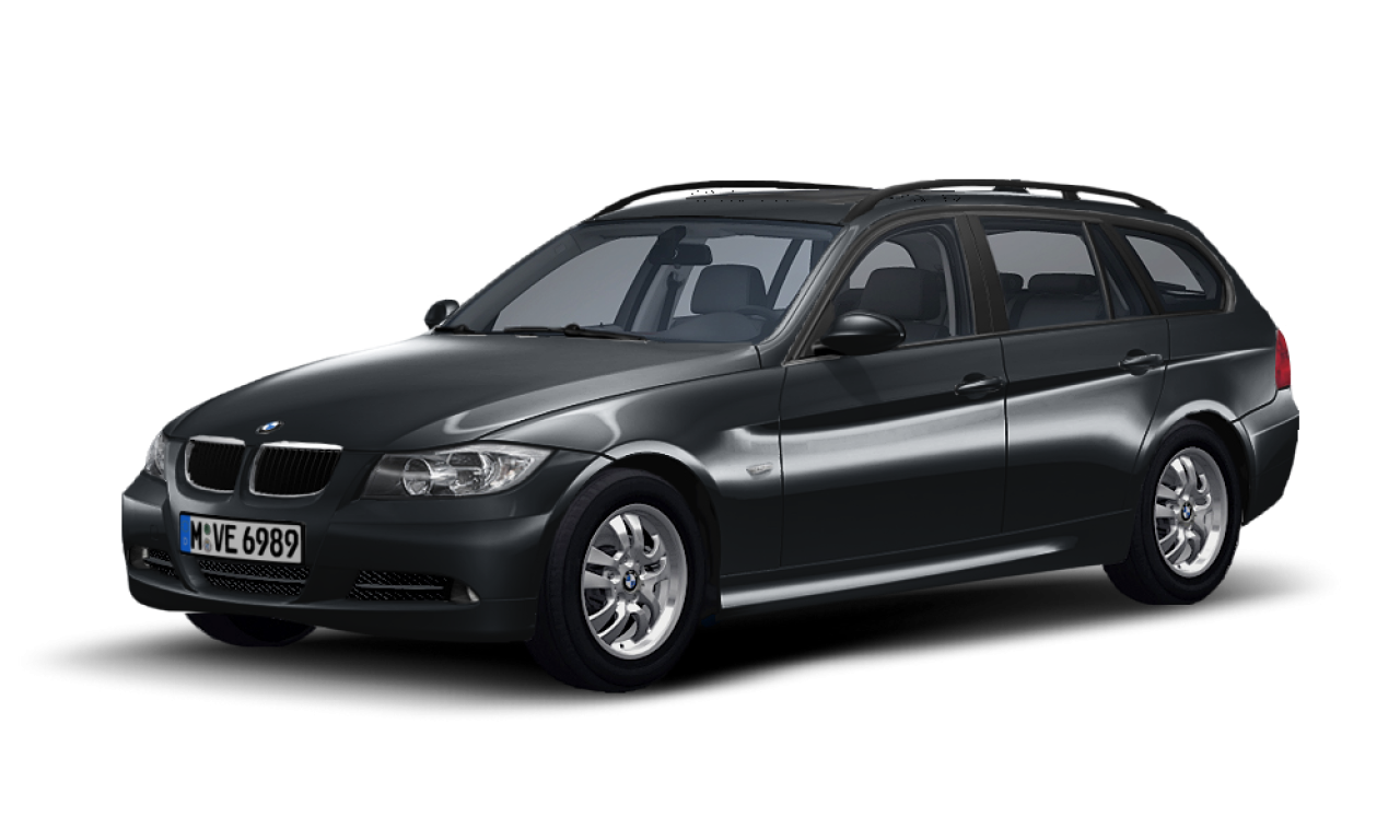 Exterior of BMW 318d (E91), VIN WBAVU11030K013521