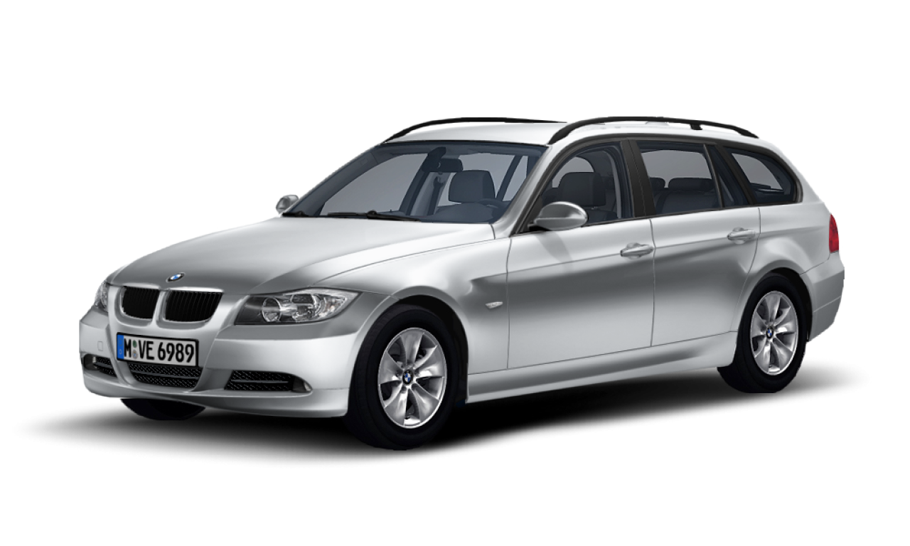 Exterior of BMW 320d (E91), VIN WBAVU31020KY45475