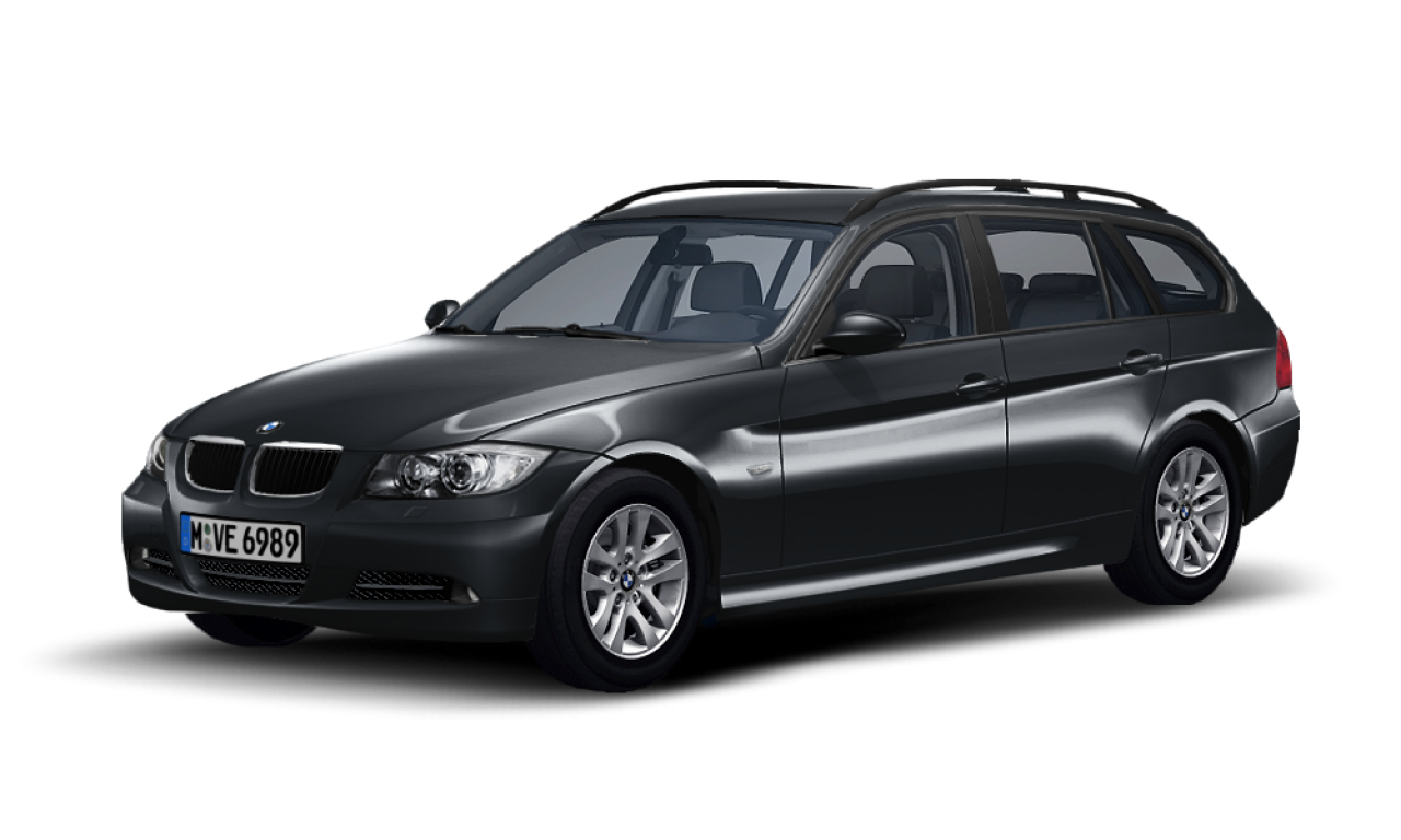 Exterior of BMW 318d (E91), VIN WBAVW11020A278477