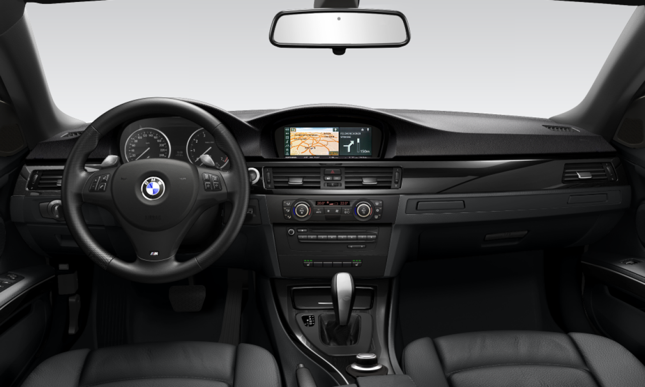 Interior of 2007 BMW 335i (E93), VIN WBAWL71010P166234