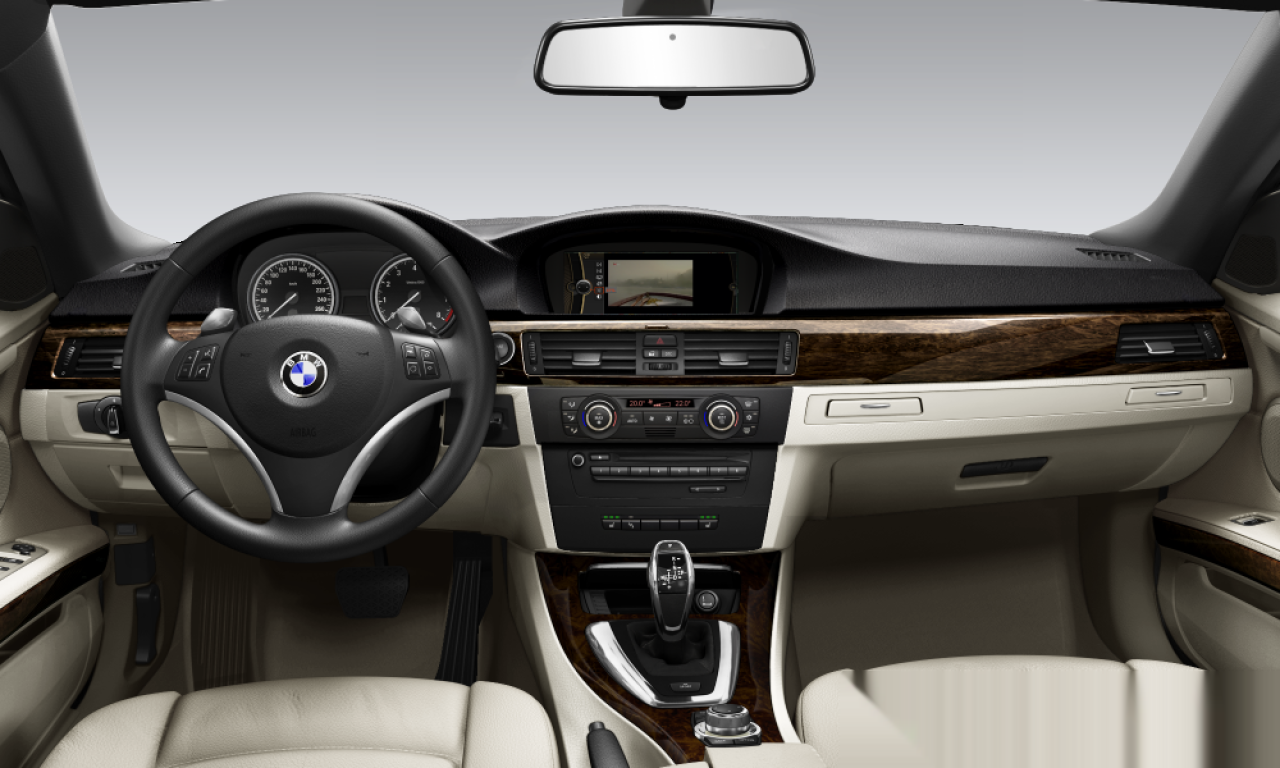 Interior of 2009 BMW 335i (E93), VIN WBAWL71040PX38316