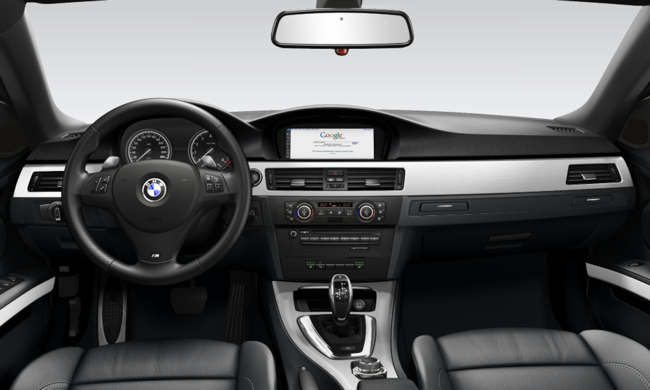 Interior of BMW 335i (E93), VIN WBAWL71070PX38388