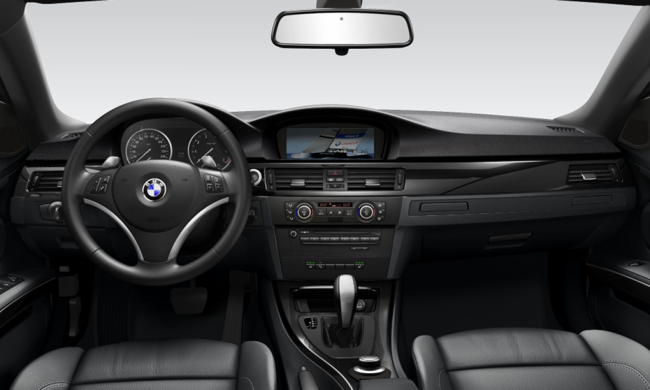 Interior of BMW 335i (E93), VIN WBAWL72030JZ96330