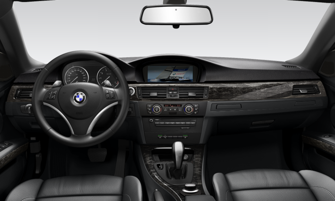Interior of BMW 335i (E93), VIN WBAWL720X0JZ96308