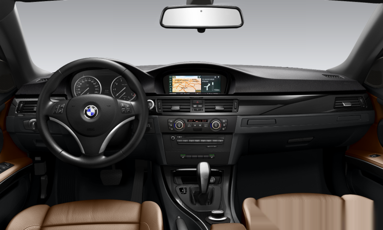 Interior of BMW 330i (E93), VIN WBAWN71060PA20361