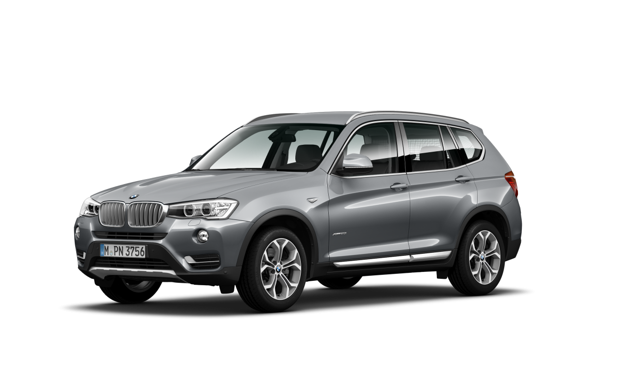 Exterior of BMW X3 xDrive20i (F25), VIN WBAWX320200N50656