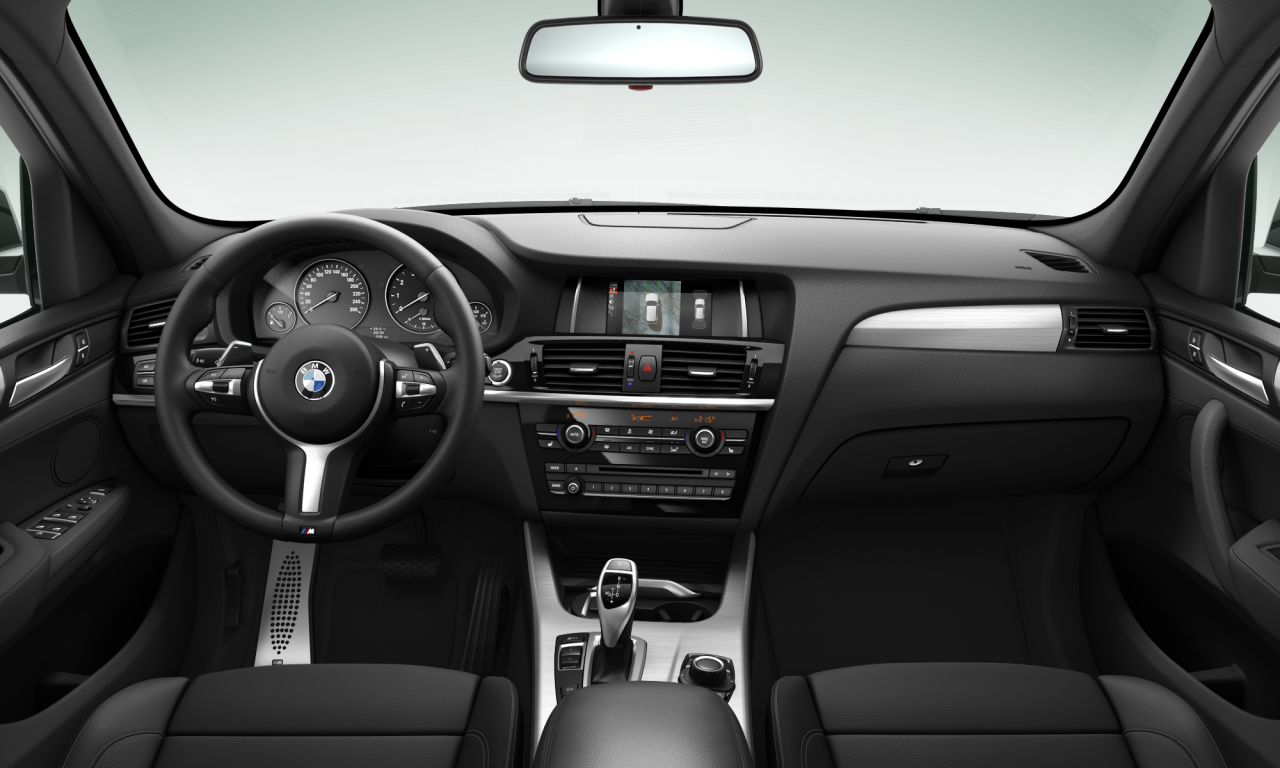 Interior of BMW X3 xDrive28i (F25), VIN WBAWX9102G0K11569