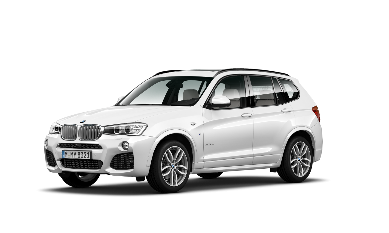 Exterior of BMW X3 xDrive28i (F25), VIN WBAWX920300F72252