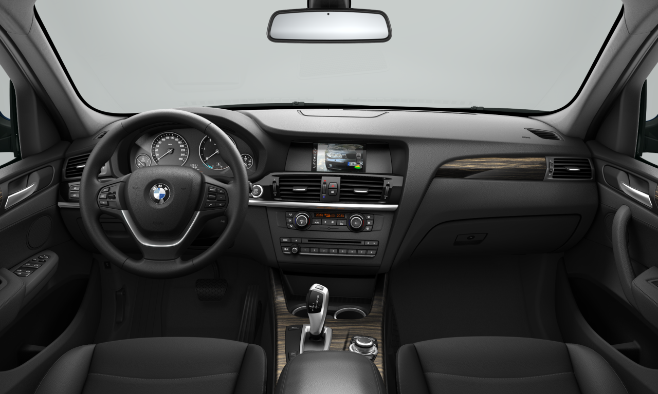 Interior of BMW X3 xDrive20d (F25), VIN WBAWY32000L681631