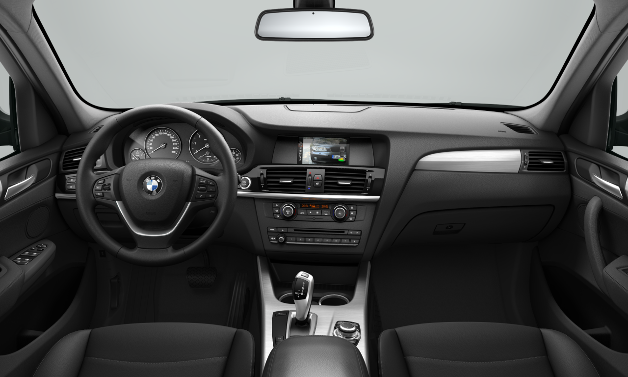 Interior of BMW X3 xDrive20d (F25), VIN WBAWY32010L682657