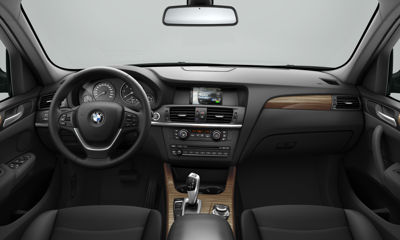 Interior of BMW X3 xDrive20d (F25), VIN WBAWY32030L676066
