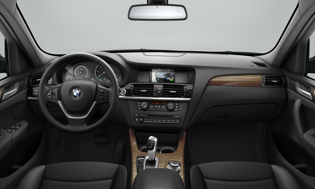 Interior of BMW X3 xDrive20d (F25), VIN WBAWY32060L686929