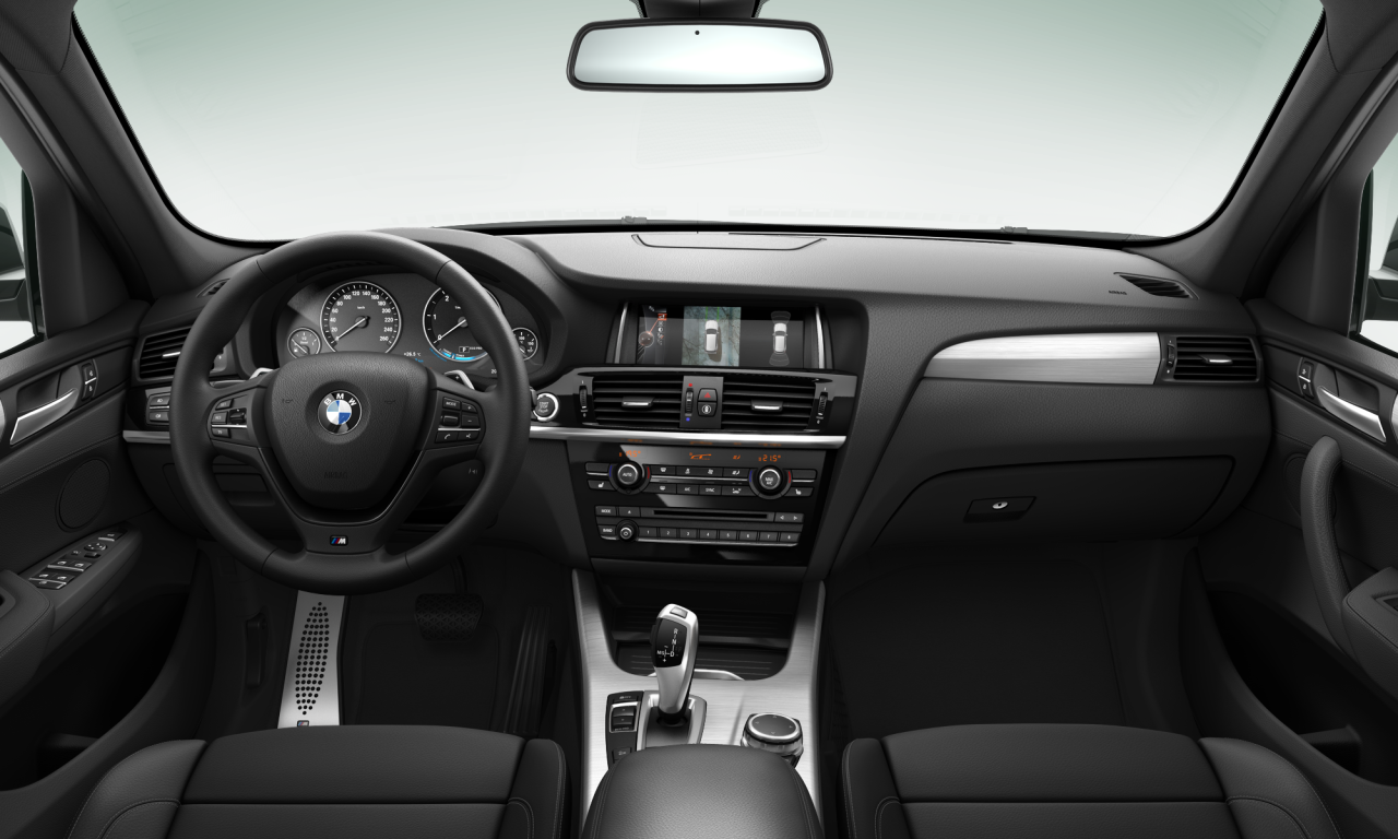 Interior of BMW X3 xDrive20d (F25), VIN WBAWY320700N96030