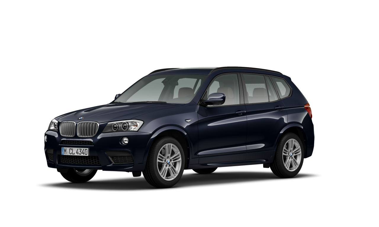 Exterior of BMW X3 xDrive35d (F25), VIN WBAWY710400B59534