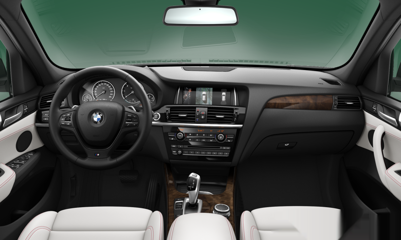 Interior of BMW X3 xDrive20d (F25), VIN WBAWZ5107F0M03085