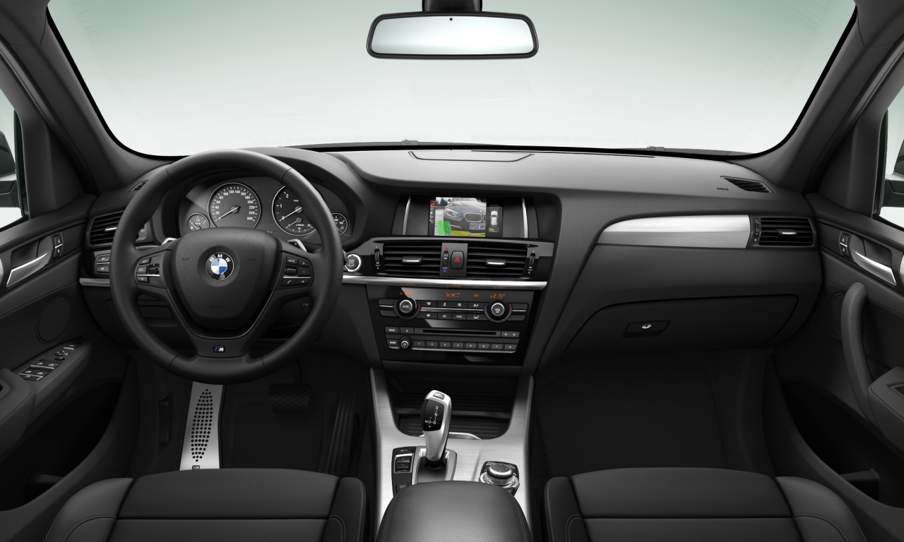 Interior of BMW X3 xDrive20d (F25), VIN WBAWZ520200P80168
