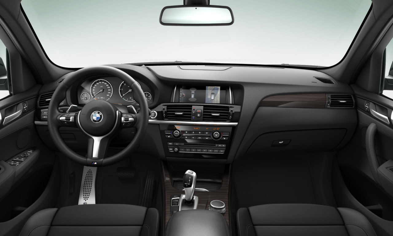 Interior of BMW X3 xDrive20d (F25), VIN WBAWZ520200T58031
