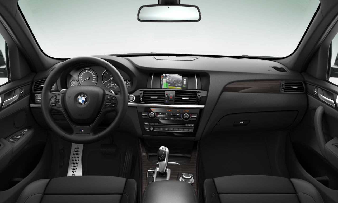 Interior of BMW X3 xDrive20d (F25), VIN WBAWZ520300P81023