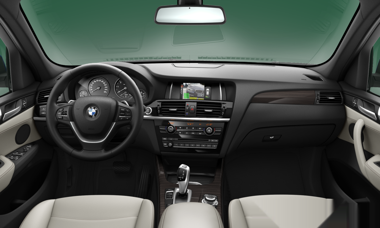 Interior of BMW X3 xDrive20d (F25), VIN WBAWZ520700C24036