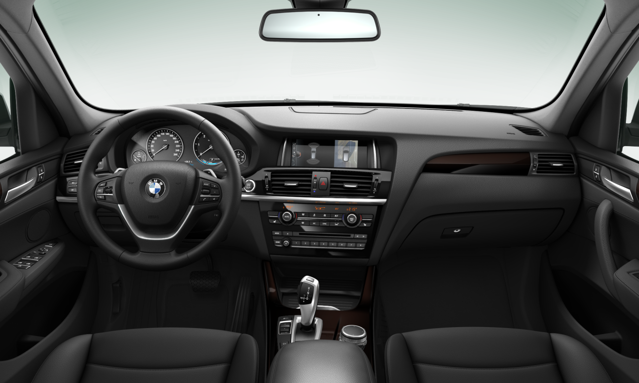 Interior of BMW X3 xDrive20d (F25), VIN WBAWZ520900W93321