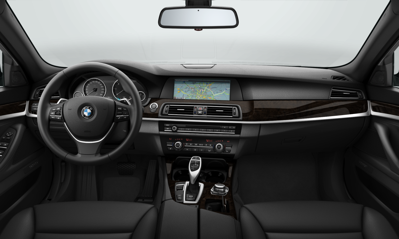 Interior of 2013 BMW 535d xDrive (F10), VIN WBAXA91000D277316