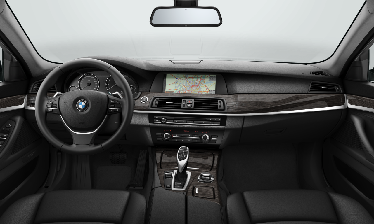 Interior of BMW 520i (F10), VIN WBAXG12070DX52376