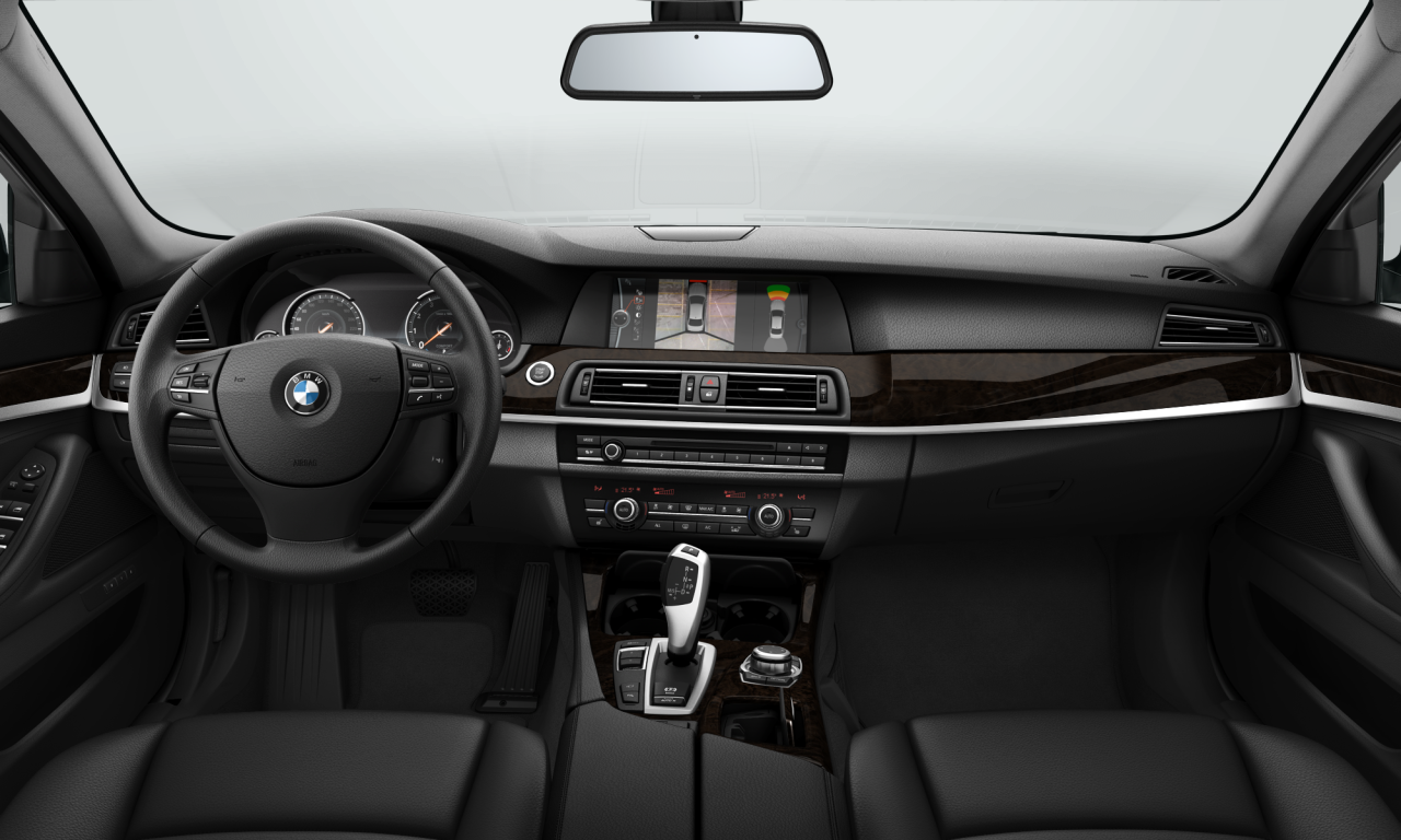 Interior of BMW 528i (F10), VIN WBAXG3100DDW43051