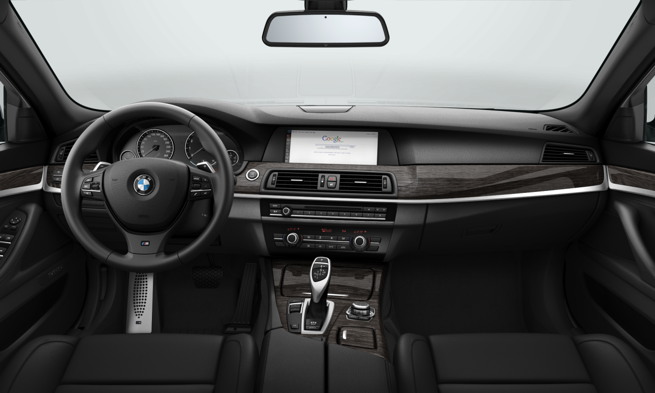Interior of BMW 528i (F10), VIN WBAXG32080DX82790