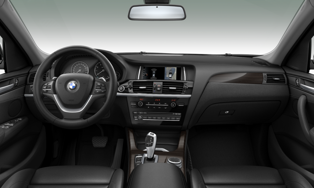 Interior of BMW X4 xDrive20i (F26), VIN WBAXW120700V44640
