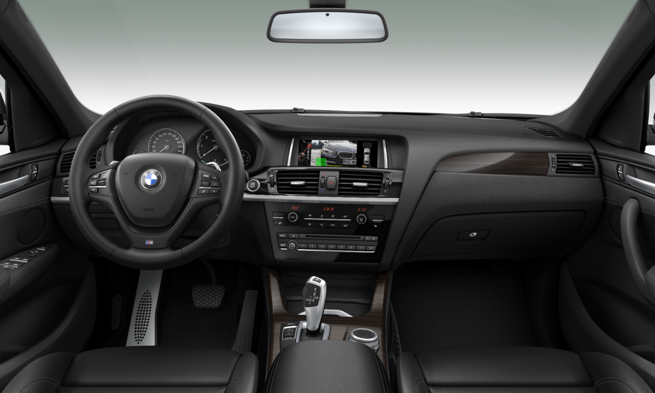 Interior of BMW X4 xDrive20d (F26), VIN WBAXX120500S31583