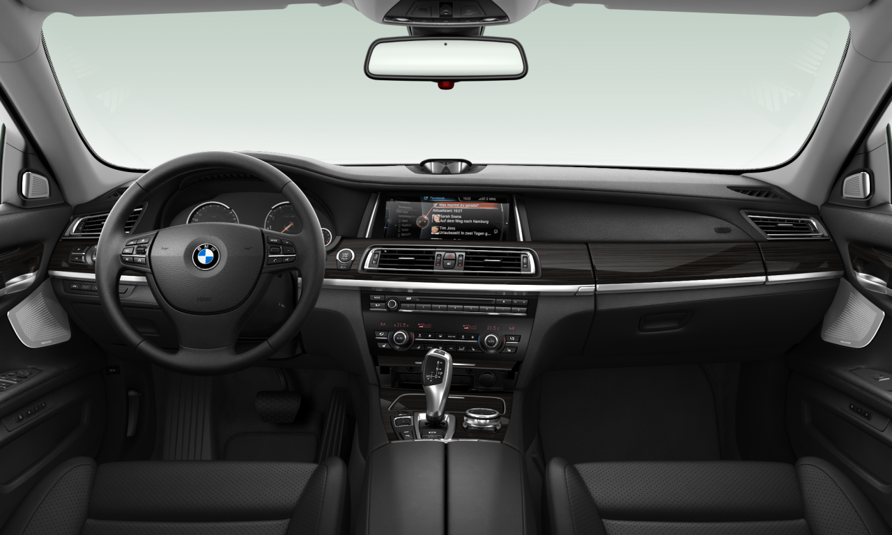 Interior of 2013 BMW 750Li xDrive (F02 (MUE)), VIN WBAYF8104ED184998