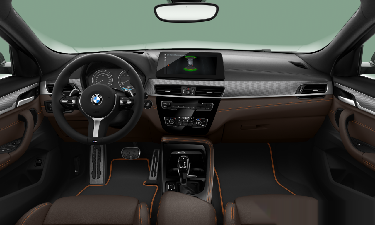 Interior of BMW X2 sDrive20i (F39), VIN WBAYH320605T99913