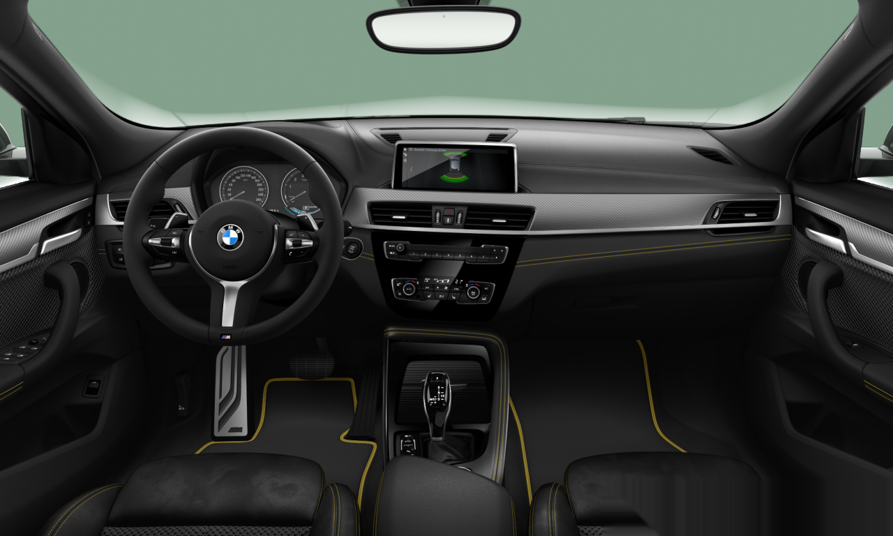 Interior of 2019 BMW X2 xDrive20i (F39), VIN WBAYH52060EK64359