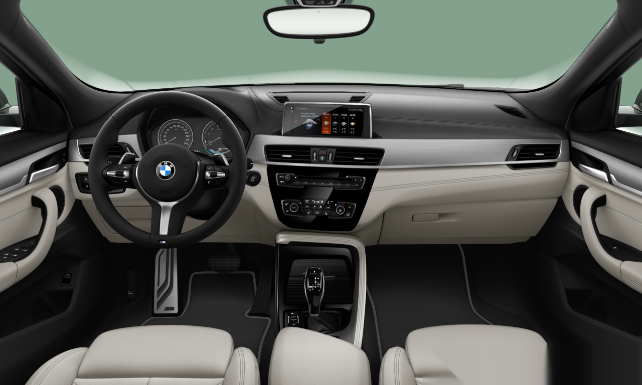 Interior of BMW X2 xDrive20i (F39), VIN WBAYH520X05P30729