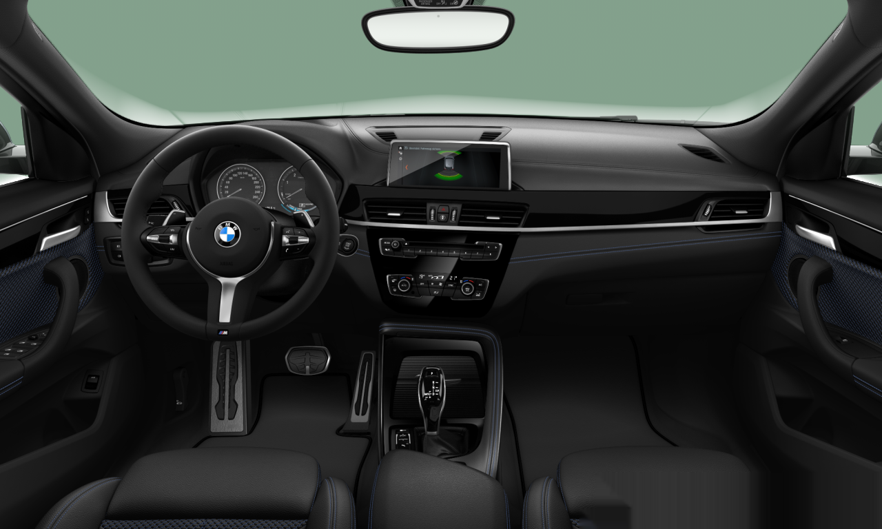 Interior of BMW X2 sDrive18d (F39), VIN WBAYK510005T10416