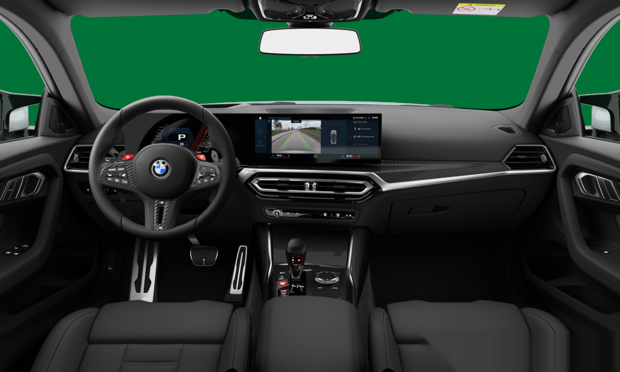Interior of BMW M2 (G87), VIN WBS12DM0308D55211