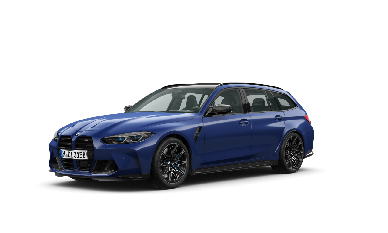 Exterior of 2023 BMW M3 Competition M xDrive (G81), VIN WBS12GB020FR19685