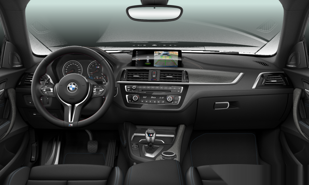 Interior of 2020 BMW M2 (F87 (MUE)), VIN WBS1J52050VD43607