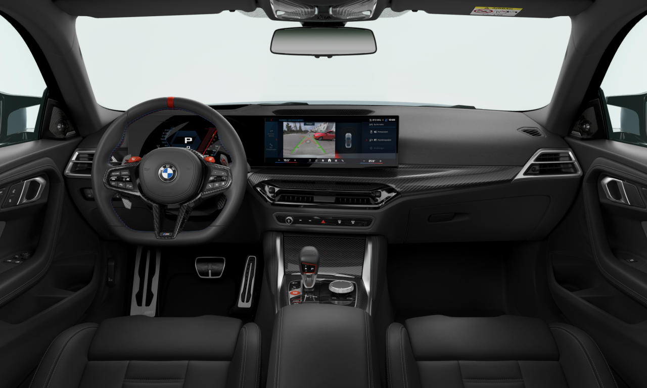 Interior of BMW M2 (G87 (MUE)), VIN WBS22DM0208F69109
