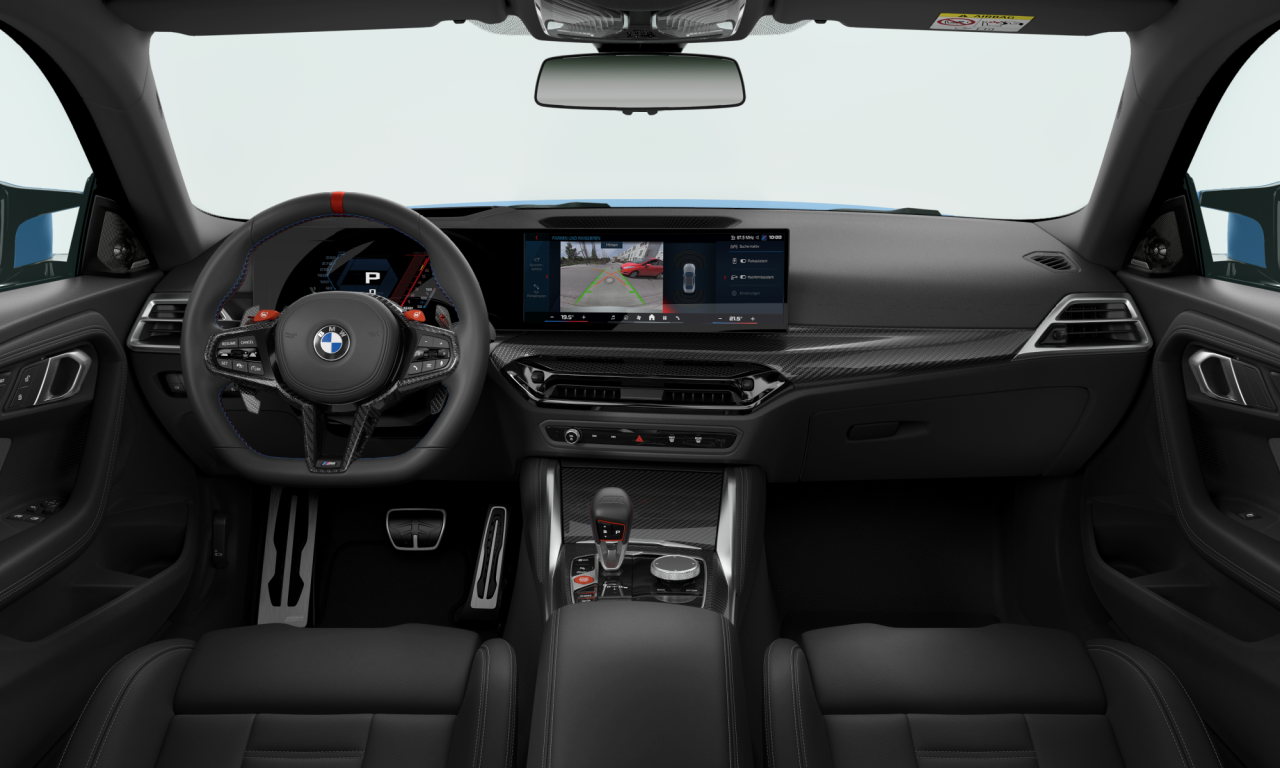 Interior of 2025 BMW M2 (G87 (MUE)), VIN WBS22DM0908F72640