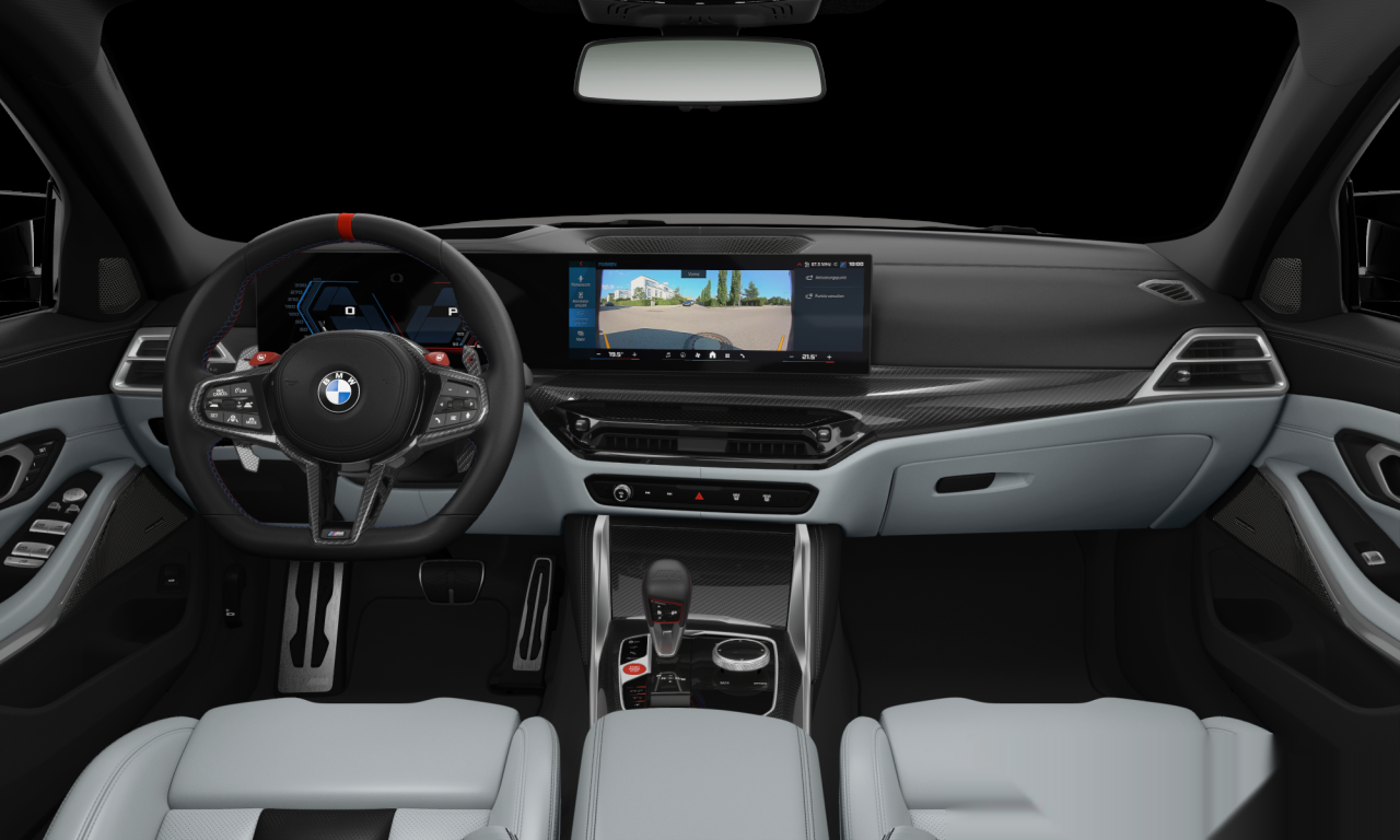 Interior of 2026 BMW M3 Competition M xDrive (G81 (MUE)), VIN WBS22GB000FW58965